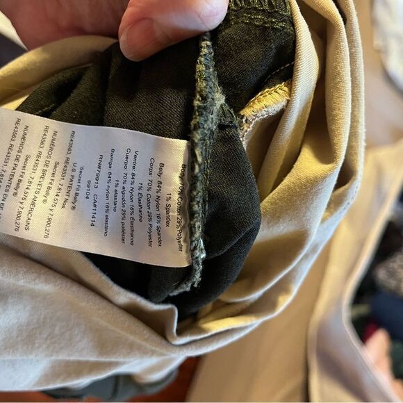 Dark green maternity skinny jeans - Picture 6 of 6